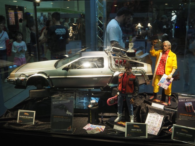 STGCC 2016 Hot Toys Back to the Future display